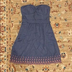 AMERICAN EAGLE OUTFITTERS | Strapless Denim Dress